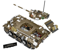 Americký lehký stíhač tanků M18 Hellcat & Kettenkrad COBI 2678 - Limited Edition WW II 1:28