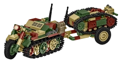 Americký lehký stíhač tanků M18 Hellcat & Kettenkrad COBI 2678 - Limited Edition WW II 1:28