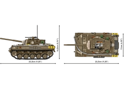 Americký lehký stíhač tanků M18 Hellcat COBI 2679 - World War  II 1:28