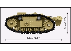 Německá pásová bomba Goliath - Varšavské povstání COBI 2680 - World War II 1:28