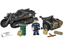 Německé polopásové vozidlo Kettenkrad COBI 2681 - World War II 1:28