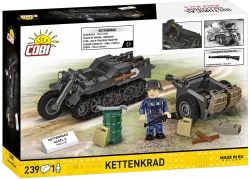 Německé polopásové vozidlo Kettenkrad COBI 2681 - World War II 1:28