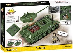 Ruský střední tank T-34-85 COBI 2683 - World War II 1:28