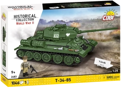 Ruský střední tank T-34-85 COBI 2683 - World War II 1:28