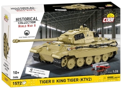 Německý těžký tank Tiger II King Tiger (KTV2) COBI 2686 - World War II 1:28