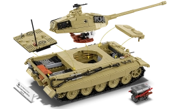 Německý těžký tank Tiger II King Tiger (KTV2) COBI 2686 - World War II 1:28