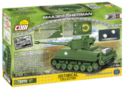 Americký tank Sherman M4 COBI 2705 - World War II