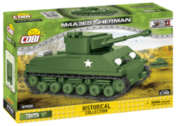 Americký tank Sherman M4A3E8 COBI 2705 - World War II