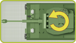 Americký tank Sherman M4 COBI 2705 - World War II