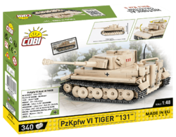 Deutscher Panzer PzKpfw VI Tiger 131 COBI 2710 - World War II