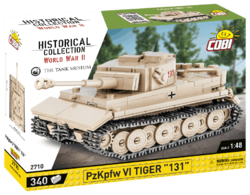 Německý tank PzKpfw VI TIGER 131 COBI 2710 - World War II - kopie