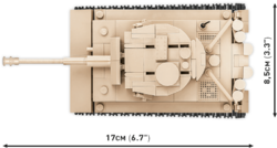 Deutscher Panzer PzKpfw VI Tiger 131 COBI 2556 - World War II - kopie