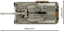 Americký tank Sherman M4A3E8 COBI 2711 - World War II