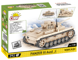 Německý střední tank Panzer III Pz. KpfW. AUSF. JE COBI 2712 - World  War II