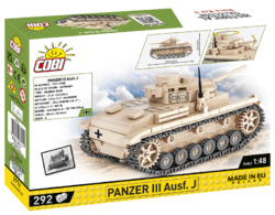 Deutscher mittlerer Panzer Panzer III Pz. KpfW. Ausf. J COBI 2712 - World War II