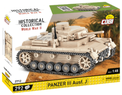 Německý střední tank Panzer III Pz. KpfW. AUSF. JE COBI 2712 - World  War II