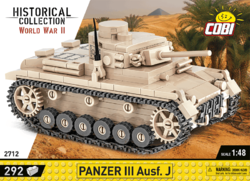 Německý střední tank Panzer III Pz. KpfW. AUSF. E COBI 2707 - World  War II - kopie