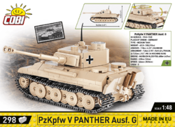 Německý střední tank PzKpfw V PANTHER Ausf. G COBI 2713 - World War II