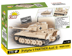 Deutscher mittlerer Panzer PzKpfw V PANTHER Ausf. G COBI 2566 - World War II - kopie