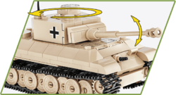 Deutscher mittlerer Panzer PzKpfw V PANTHER Ausf. G COBI 2566 - World War II - kopie