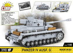 German medium tank  PzKpfW Panzer IV ausf. G COBI 2546 - World  War II - kopie