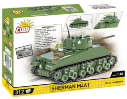 American Sherman M4A1 tank COBI 2715 - World War II