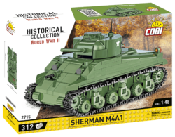 American Sherman M4A1 tank COBI 2715 - World War II