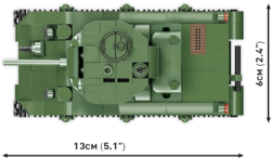 Amerikanischer Sherman-Panzer M4A3E8 COBI 2711 - World War II - kopie