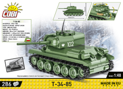 Ruský střední tank T-34-85 COBI 2716 - World  War II