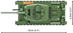 Ruský střední tank T-34-85 COBI 2716 - World  War II