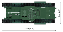 Britský pěchotní tank A22 CHURCHILL Mk. II (CS) COBI 2709 - World  War II - kopie