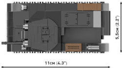 Lehký tank PANZER II AUSF. A COBI 2718 - World War II