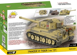 German tank Panzer VI TIGER I no 131 COBI 2734 - World War II 1:48