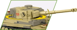 German tank Panzer VI TIGER 131 COBI 2588 - World War II 1:28 - kopie