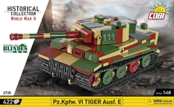 German tank PzKpfw VI TIGER I Ausf. E COBI 3124 - World War II 1:35 - kopie