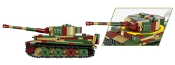 German tank PzKpfw VI TIGER I Ausf. E COBI 3124 - World War II 1:35 - kopie