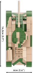 Set tanků Renault R35, Valentine IX a Penzer I COBI 2740 - World War II