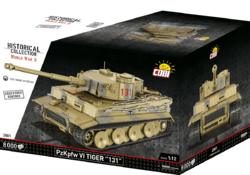 Deutscher Panzer PzKpfw VI TIGER 131 COBI 2801 - Executive Edition WWII 1:12