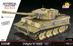 Německý tank PzKpfw VI TIGER 131 COBI 2801 - Executive Edition WWII 1:12