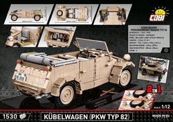 Command Car VW type 82 Kübelwagen COBI 2402 - World War II - kopie