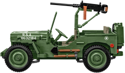 Americký ozbrojený terénní automobil Jeep Willys MB COBI 2296 - World War II - kopie