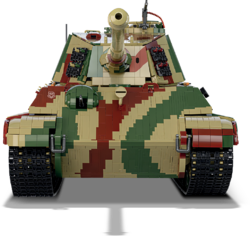 Německý těžký tank TIGER II KÖNIGSTIGER COBI 2808 - World War II 1:12