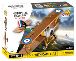 Biplane fighter SOPWITH CAMEL F.1 COBI 2987 - Great War