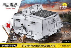 Německý tank STURMPANZERWAGEN A7V COBI 2982 - Great War - kopie