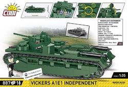 Britský lehký tank Vickers MK. E COBI 2520 - World War II - kopie