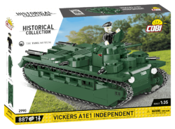 British multi-turret tank Vickers A1E1 INDEPENDENT COBI 2990 - Historical Collection