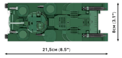 Britský lehký tank Vickers MK. E COBI 2520 - World War II - kopie