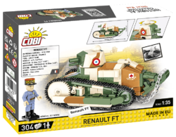 Lehký tank RENAULT FT COBI 2991 - Great War