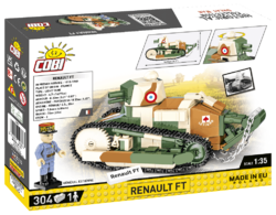 Leichter Panzer RENAULT FT VICTORY 1920 COBI 2992 - Great War - kopie