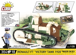 Lehký tank RENAULT FT-17 COBI 2992 - Great War
